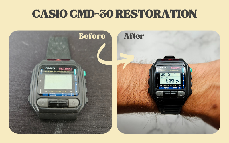 Casio CMD-30 – Restoration
