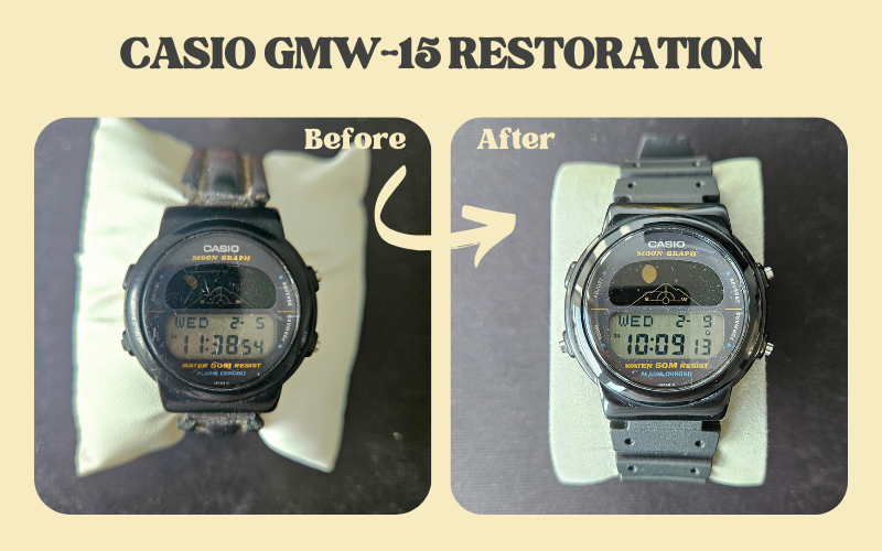 Casio GMW-15 – Restoration