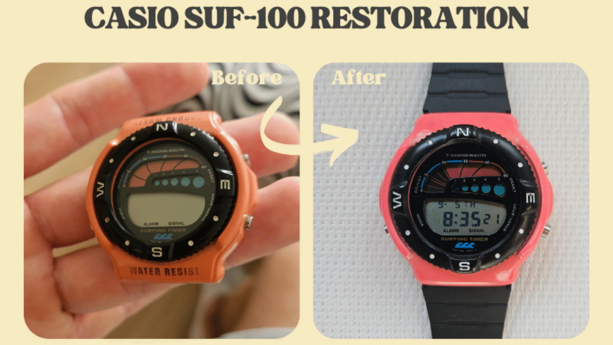 Casio SUF-100 - Restoration - casiorestore.com