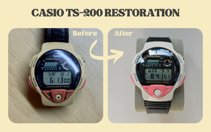 Casio TS-200 – Restoration