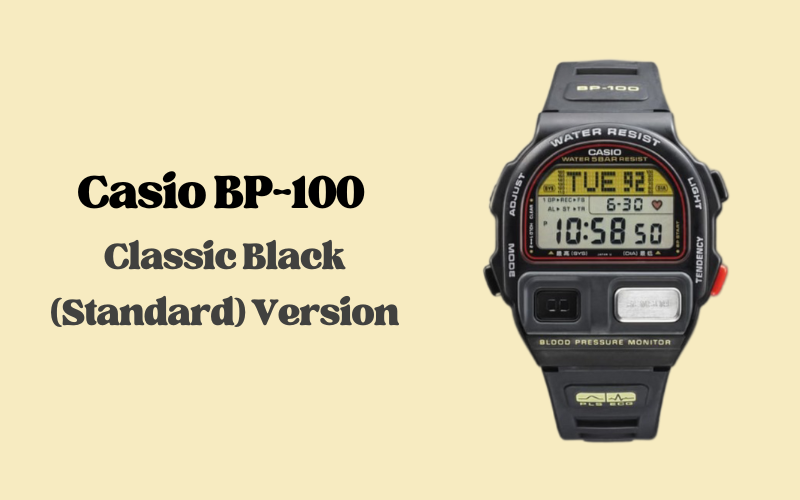 Casio BP-100 Classic Black Standard Version
