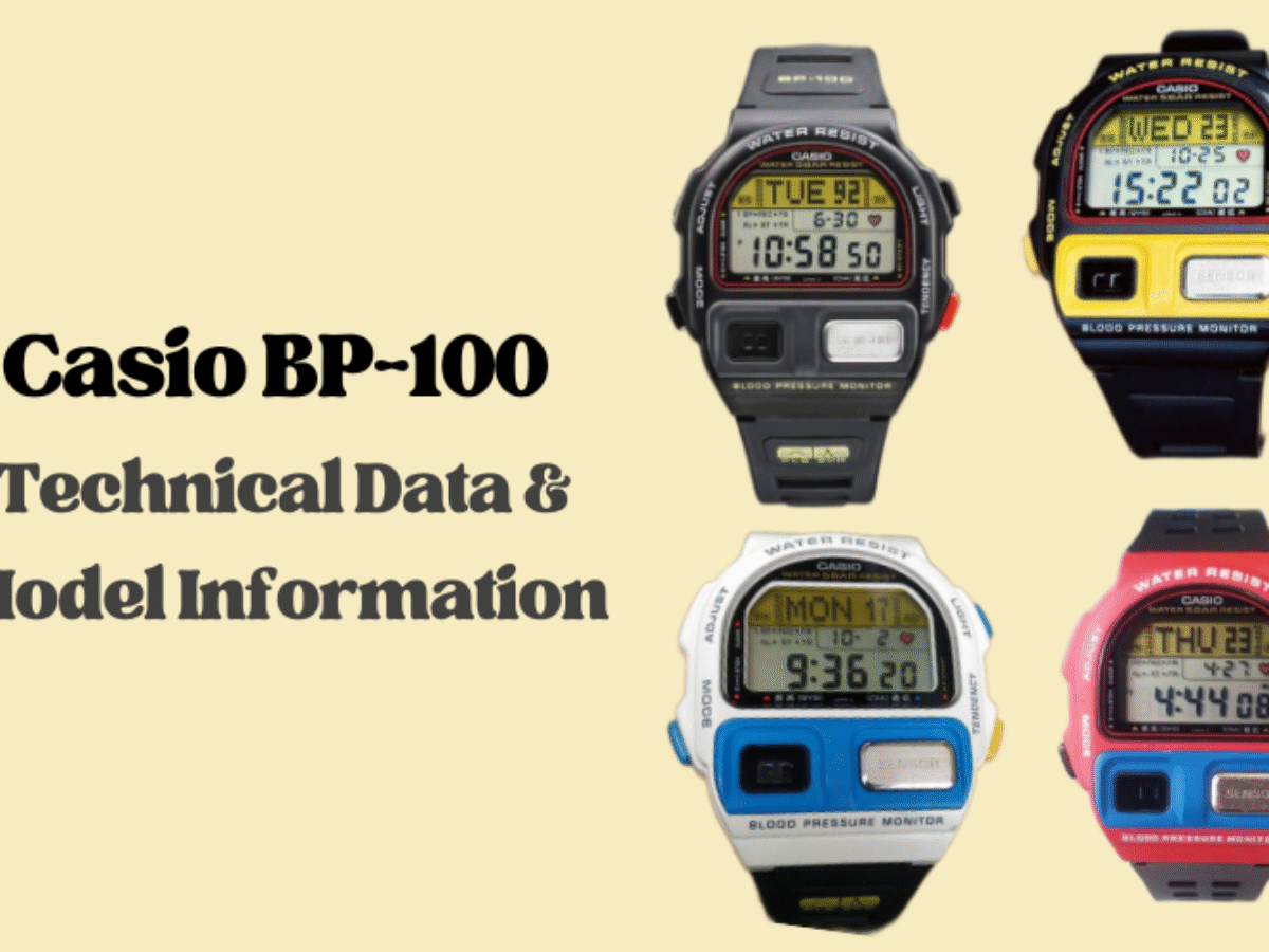 Casio BP-100 – Technical Data & Model Information (Updated