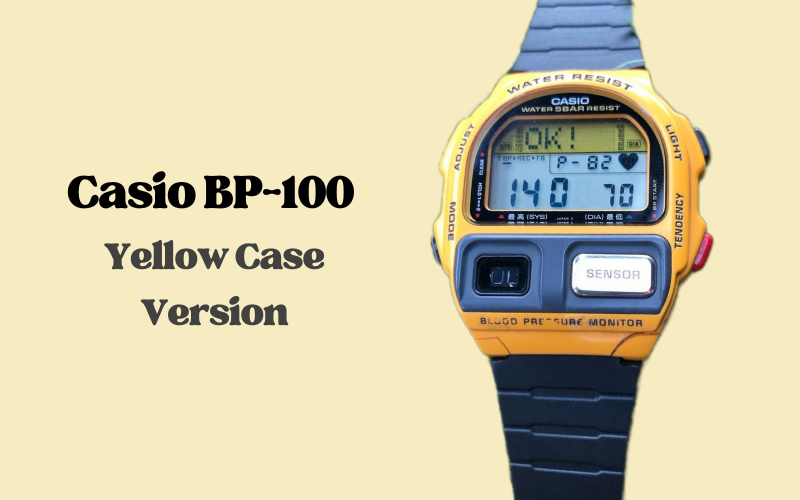 Casio BP-100 Yellow Case Version