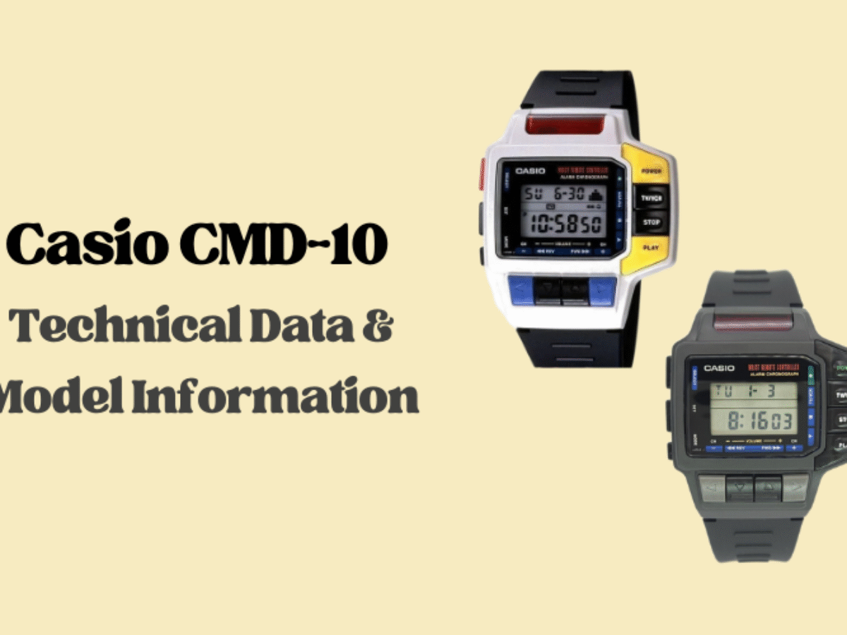 Casio CMD-10 – Technical Data & Model Information - casiorestore.com