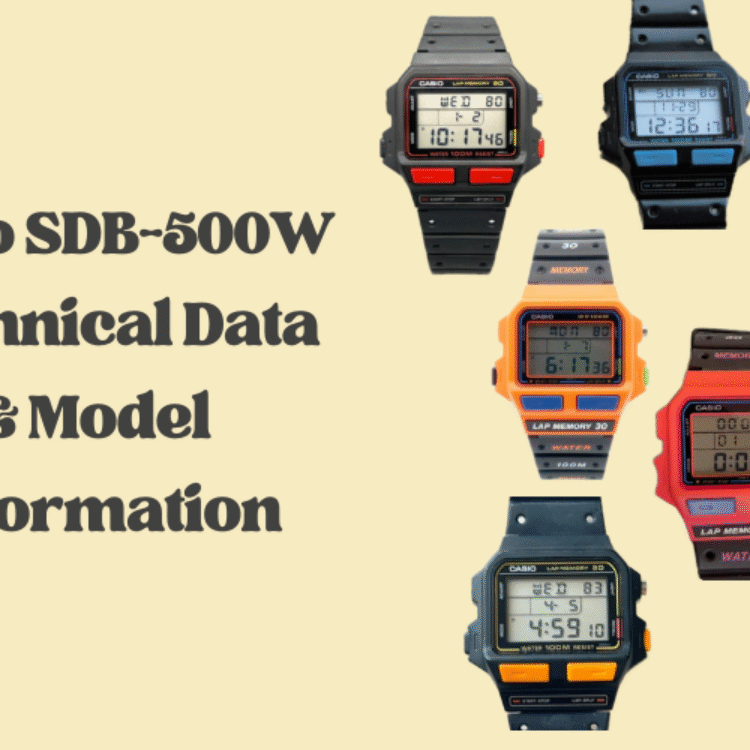 Casio-SDB-500W-Technical-Data-