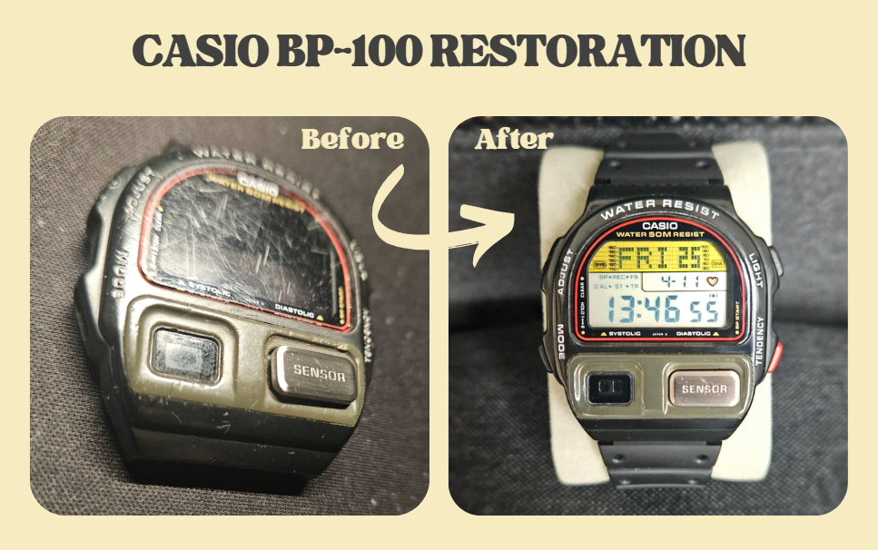 Casio BP-100 – Restoration