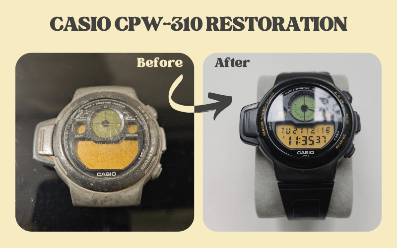 Casio CPW-310 – Restoration
