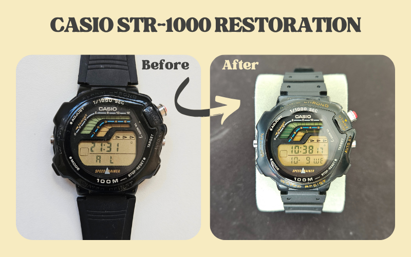 Casio STR-1000 (Black) – Restoration