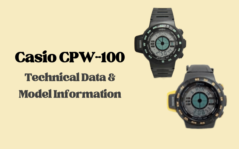 Casio CPW-100 – Technical Data & Model Information