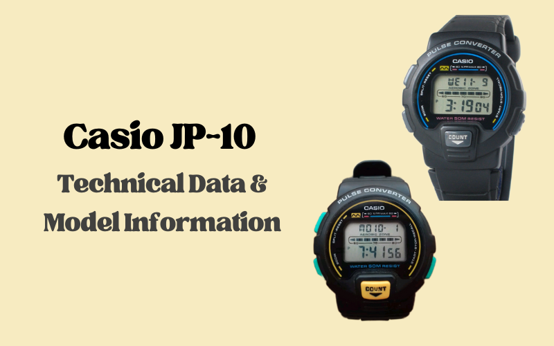 Casio JP-10 – Technical Data & Model Information