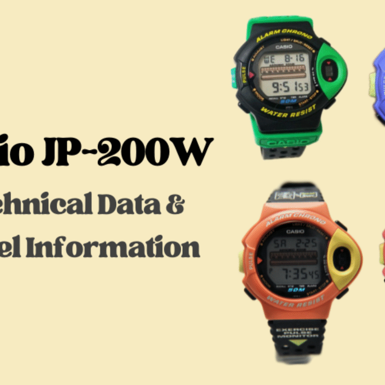 Casio JP-200W – Technical Data & Model Information - casiorestore.com
