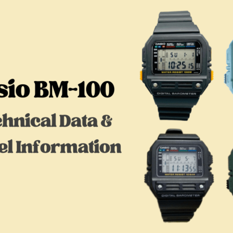 Casio BM-100 – Technical Data & Model Information - casiorestore.com