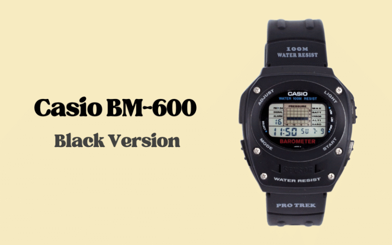 Casio BM-600 – Technical Data & Model Information - casiorestore.com