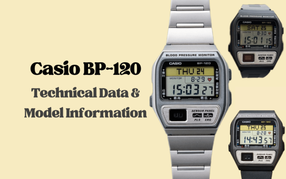Casio BP-120 – Technical Data & Model Information - casiorestore.com