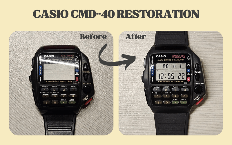 Casio CMD-40 – Restoration
