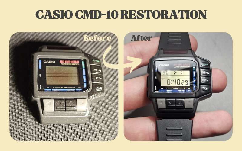 Casio CMD-10 – Restoration