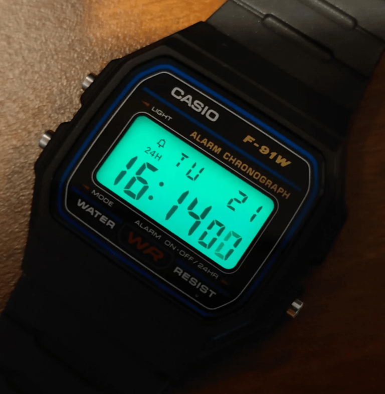 Casio F-91W – Technical Data & Model Information - casiorestore.com