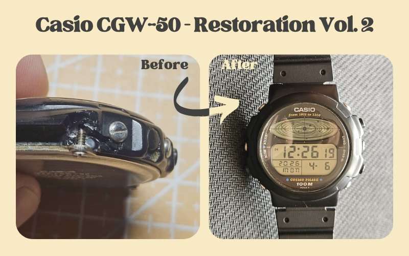 Casio CGW-50 – Restoration Vol. 2