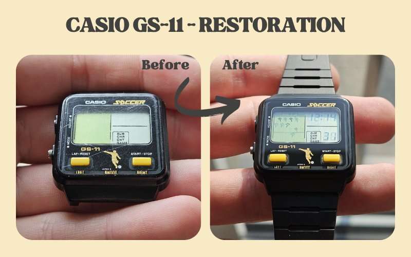 Casio GS-11 – Restoration
