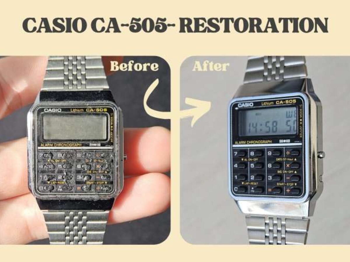 Casio CA-505 - Restoration - casiorestore.com