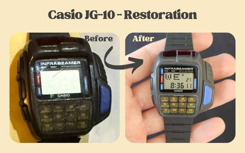 Casio JG-10 – Restoration