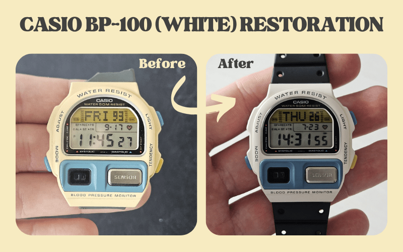Casio BP-100 (White) – Restoration