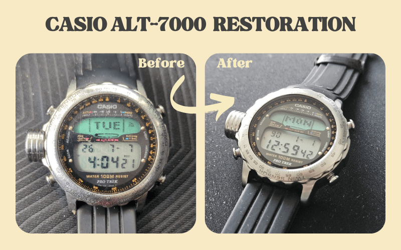 Casio ALT-7000 – Restoration