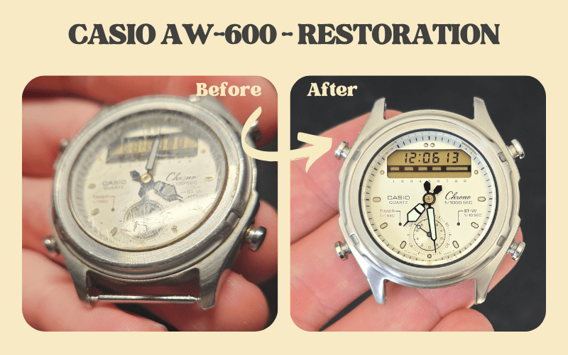 Casio AW-600 – Restoration